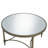 Aditya Mirrored & Antique Brass Finish Coffee Table