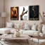 Ensemble de 3 toiles murales « Allure Desire Moment » pour la décoration du salon et de la chambre-121938954