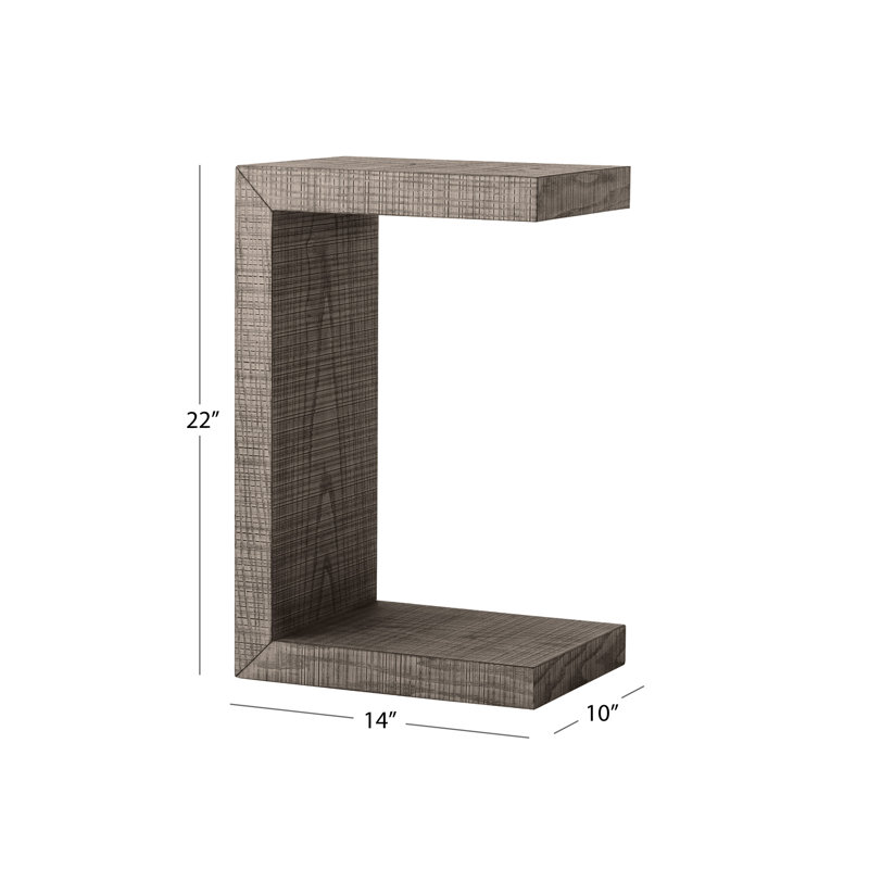 Table de bout Bustamante, Gris