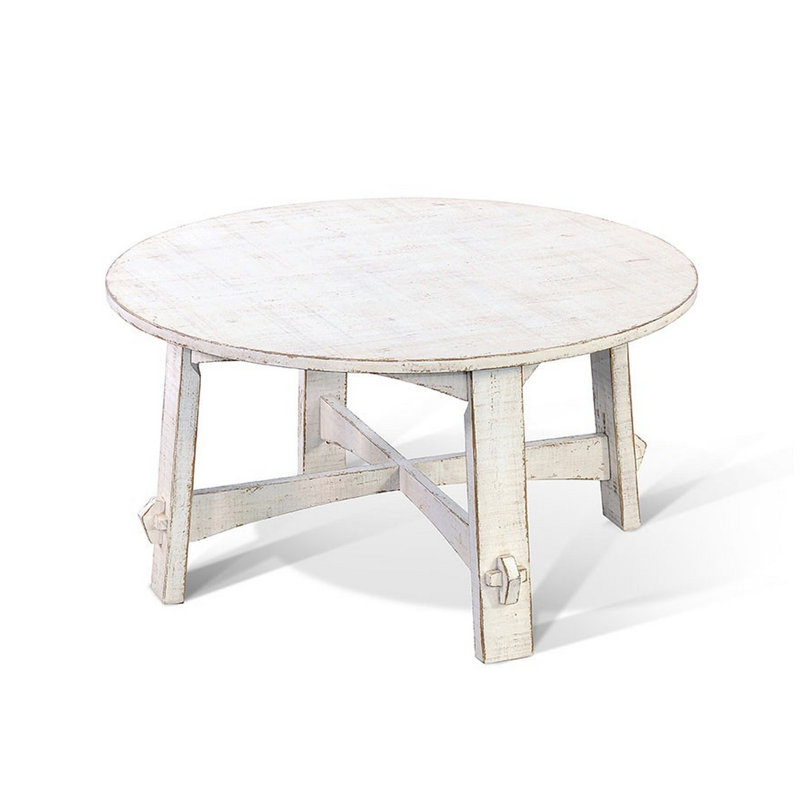 Table basse Emberto, Blanc