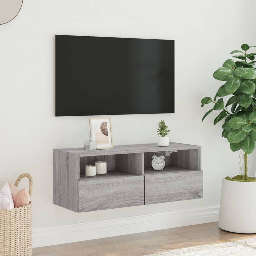 Novilio TV-Schrank für Fernseher bis zu 24"