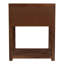 Nora 21 in. W Wood 1 Drawer Small Nightstand with Shelf-1607635600