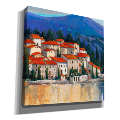 «Italian Village II» par Tim O'toole, art mural sur toile