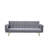 Amalyn 75'' Velvet Reclining Sleeper Sofa-429114070