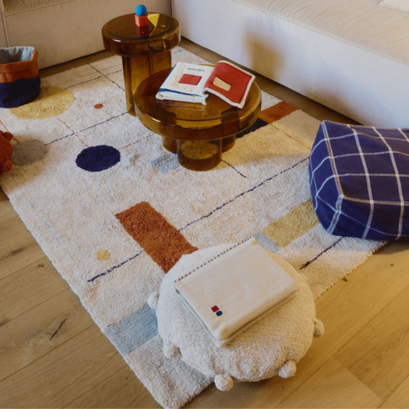 Formes géométriques de tapis lavables, Rectangle 6 pi 7 po x 10 pi