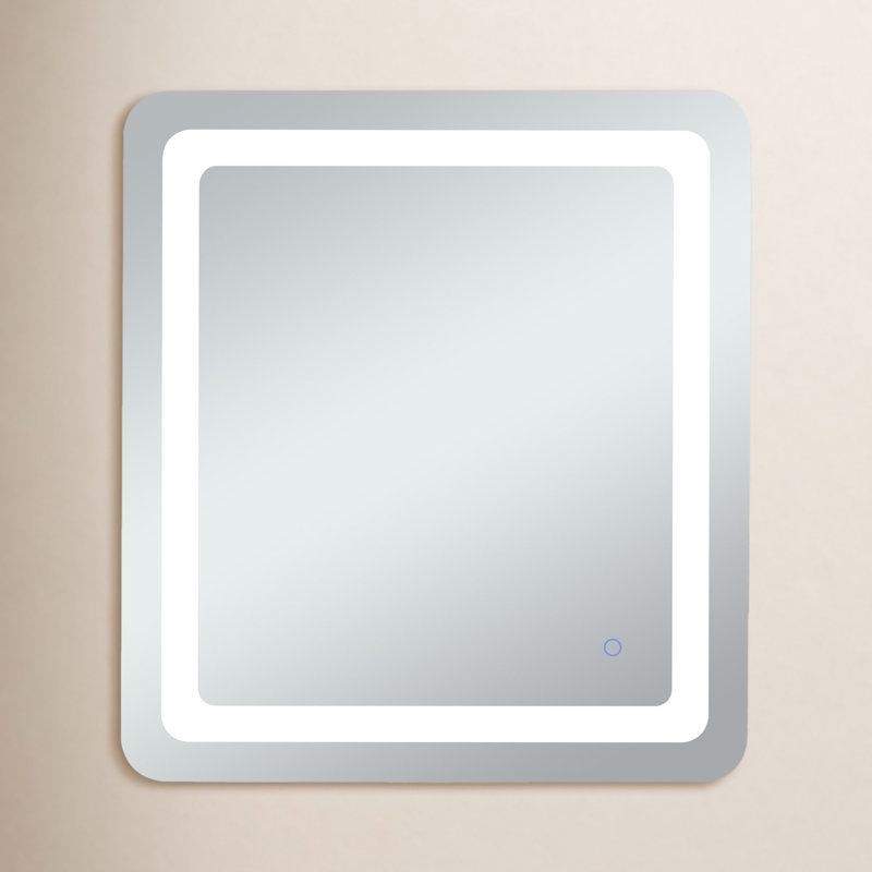 Miroir mural Juliane, Rectangle, 30 po x 24 po