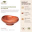 Rainforest Bowls Wood Serving Bowl