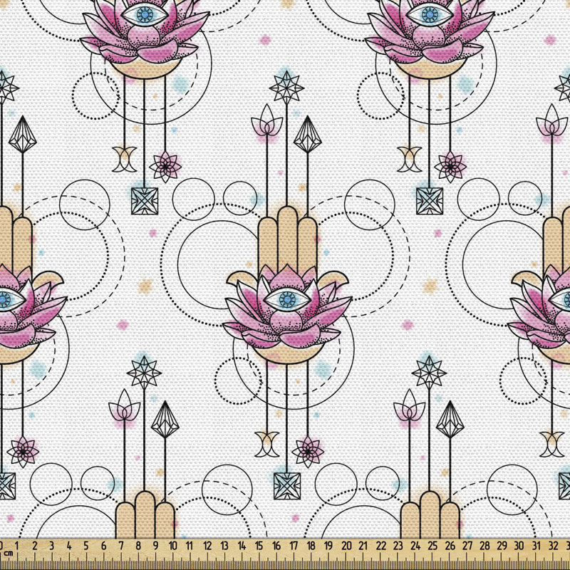 Tissu Ambesonne, l 36 po x L 360 po