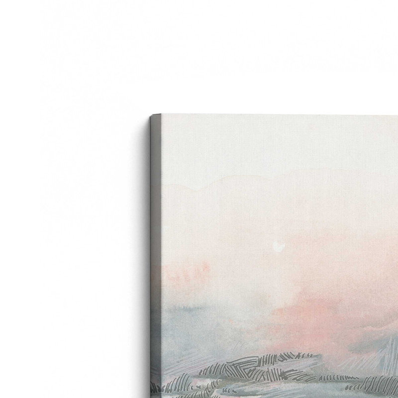 «Crosshatch Fields II» par June Erica Vess, reproduction d'art sur toile, H 20 po x l 20 po, Wrapped Canvas