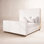 Upholstered Low-Profile Bed