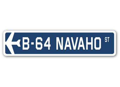 Plaque de rue militaire Amesbury B-64 Navaho Air Force