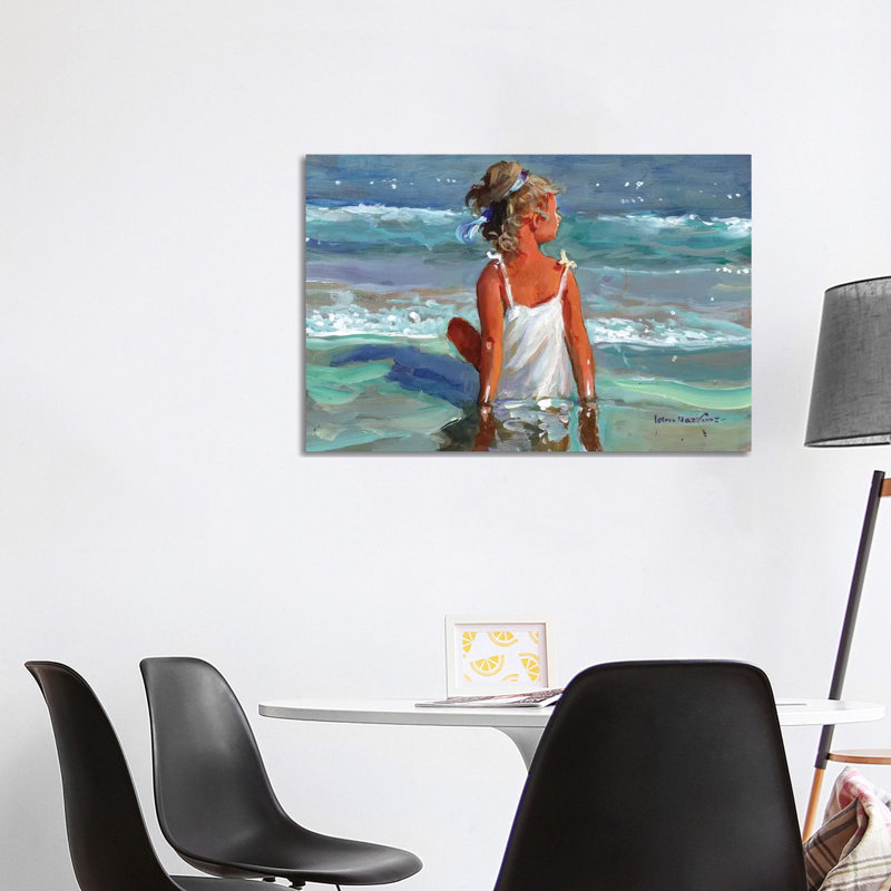 Mermaid by John Haskins - Wrapped Canvas Gallery-Wrapped Canvas Giclée, 66.04cm H x 101.6cm W