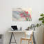 Snowy Winter Berries Peaceful Tranquil Abstract Nature Winter Wall Art Print 1 Piece Wrapped Canvas Wall Art-655681399