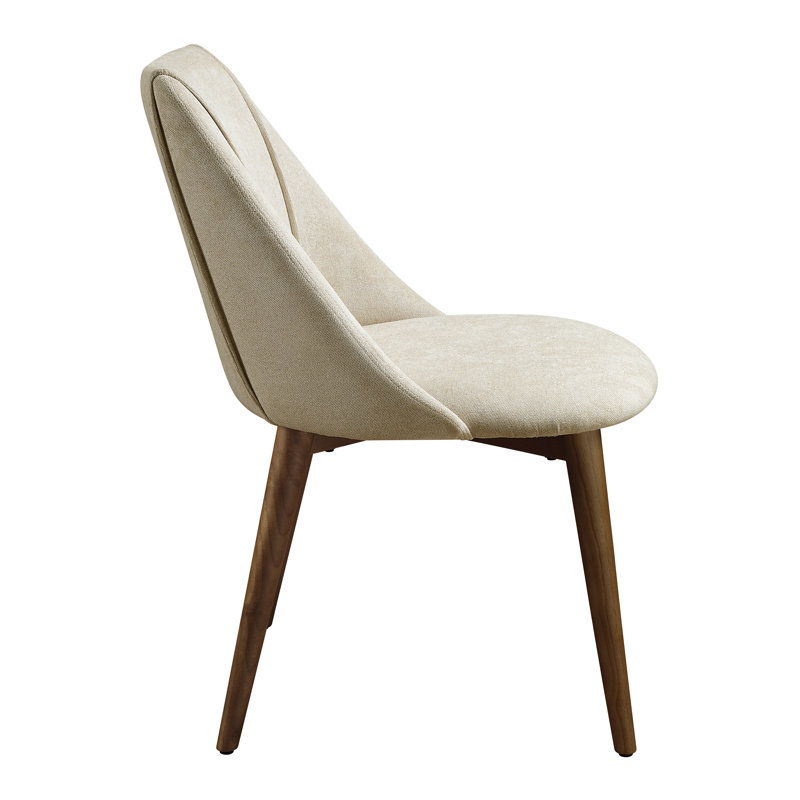 Chaise d'appoint rembourrée Lyzette