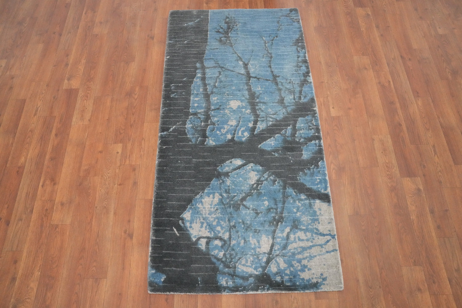Dakota Fields Handmade Abstract Oriental Runner Rug 2x5 | Wayfair