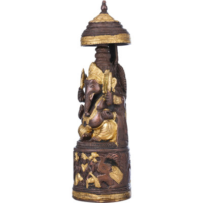 Nyakume le roi Ganesha avec Lakshmi Ji