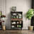 Modern pattern high capacity accent cabinet