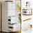 4-drawer File Cabinet, Vertical Filing Cabinet With Lock, Wood File Cabinet For Home Office-1596224857