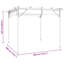 Aaratrika 3m x 3m Steel BBQ Gazebo-1302130176