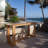 Diuri Rectangular Teak Outdoor Buffet & Console Table