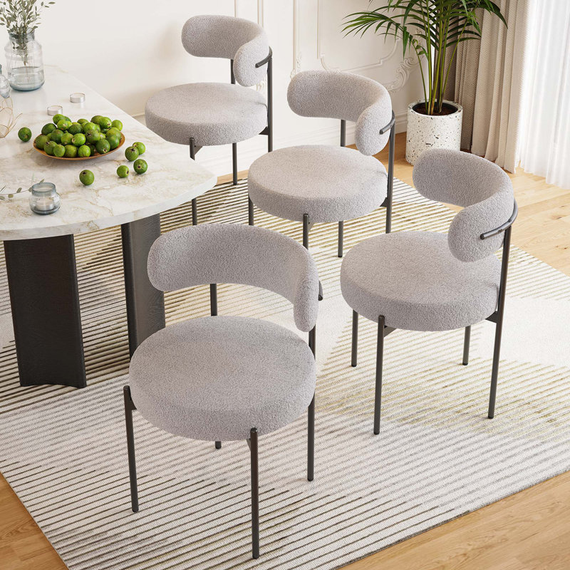 Dining Chairs Set Of 4, Gray