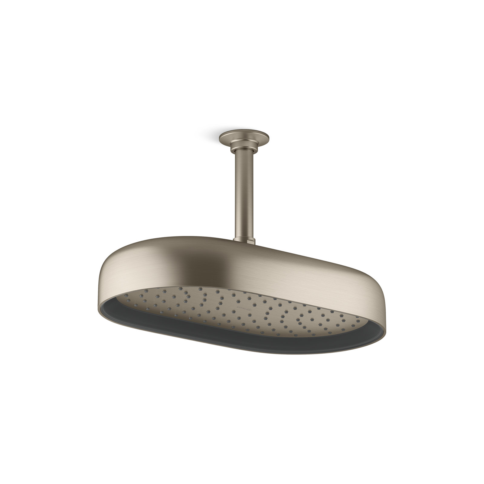Statement 14" 2.5 GPM Oblong Rainhead, Vibrant Brushed Bronze