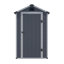 Rowlinson Airevale 4x3 Plastic Apex Shed with Foundation Kit-109248330
