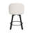 Elyan Swivel Upholstered Counter Stool with Metal Frame-100088923