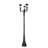 Ashdown 3 Light Outdoor Post Mounted Fixture in Black-100157010