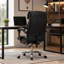 Chaise de bureau de direction réglable en hauteur avec repose-pieds