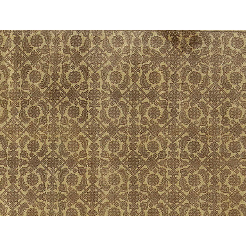 Oriental Area Rug in Beige/Gray