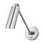 Frasar 1 Light Bathroom Bedroom Wall Fixture In Brushed Nickel Finish With Brushed Nickel Shade-112738038