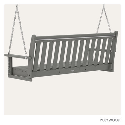 POLYWOOD Vineyard 60.5" Porch Swing