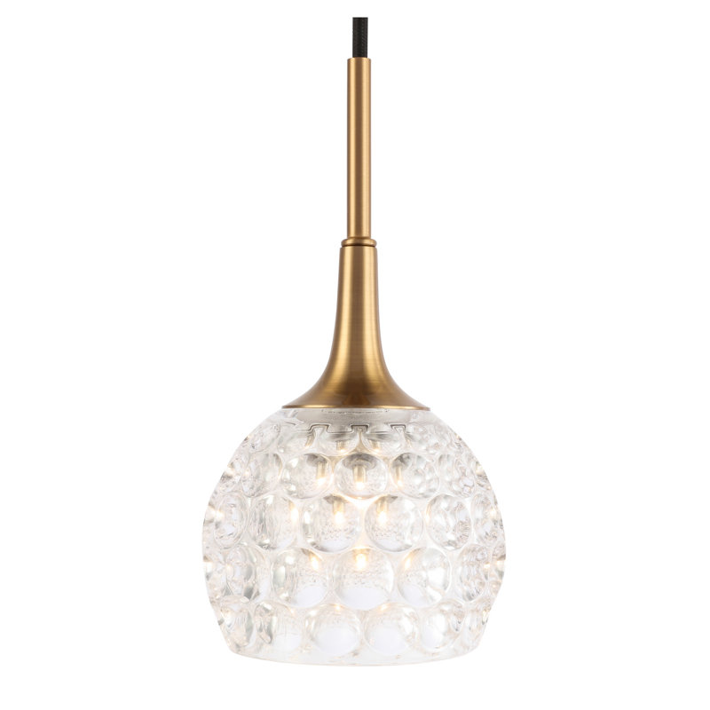 Jerrie 1 - Light Single Pendant, Mercury, Halogen, Brass/Bronze