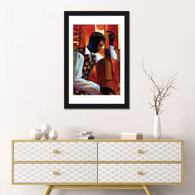 « jazz », reproduction sur toile