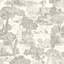 Versailles Toile Wallpaper Roll-29099126