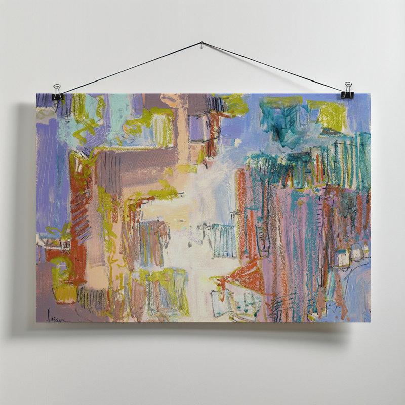 The Village, 50.8 cm H x 76.2 cm W