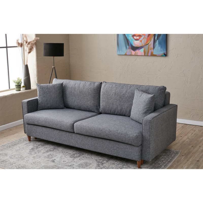Sulayman 4 Seater Sleeper, Grey