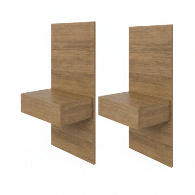  Floating Nightstand Extension Panels (Set of 2)