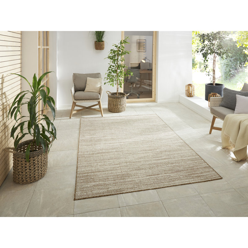 Machine Woven Linen Indoor/Outdoor Rug, Runner 80 x 250cm