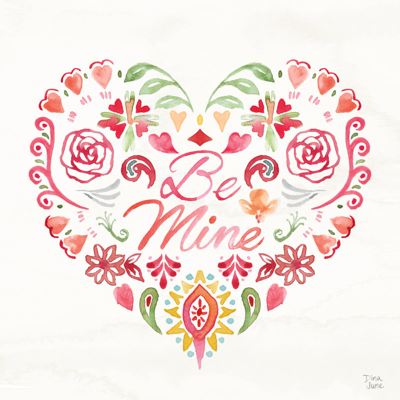 Love Always II by Dina June - Wrapped Canvas Print, 122cm H x 122cm W