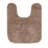 Burford 3 Piece Nylon Washable Bathroom Rug Set Taupe-2040843194