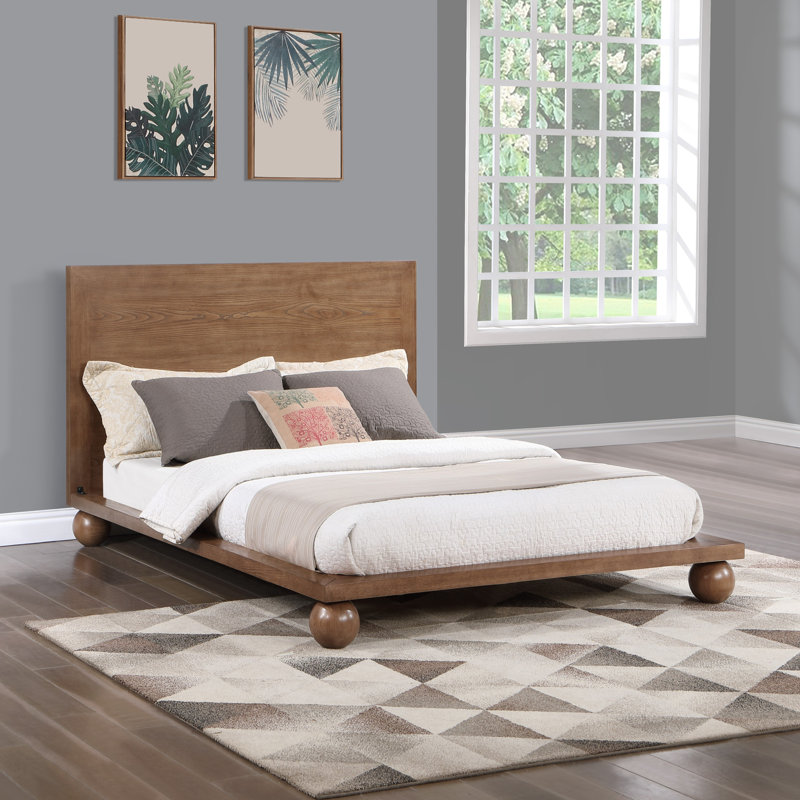 Kent Platform Bed, Queen, Walnut