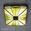 Glass and Tiffany Glass Flush Mount