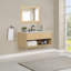 Redbridge 42'' Single Wall Mounted Bathroon Vanity with Quartz Top