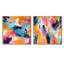 Daejia - ensemble de 2 impressions sur toile abstraites-102581505-102581507