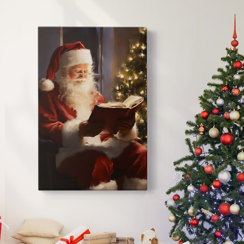 Art des Fêtes de Noël - Toile tendue avec châssis - Série 2-CCXLVII