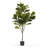 Artificial Fiddle Leaf Fig Tree In Plastic Nursery Pot-297294827