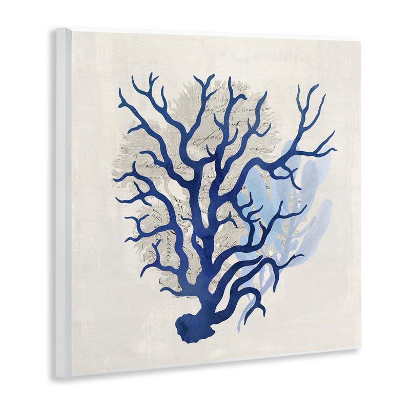 "Blue Coral Branches", art mural par Susan Arnot