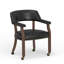 Chaise avec accoudoirs avec roulettes Amaiah-1697552421